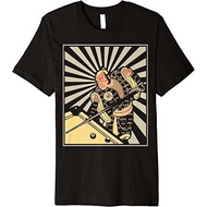 Funny Billiards For 8-Ball Pool Player Samurai T-Shirt