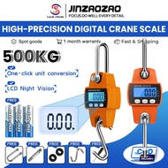 Portable Electronic Crane Scale  500kg/1100lb Digital Luggage Scale High Precision 0.05kg for Fishin
