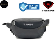 Rush Rider Waterproof Pouch Bag Men Motorcycle Rider Waist Bag Water Proof Beg Pinggang Lelaki Water