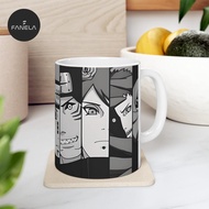 Naruto Akatsuki Coffee Glasses Akatsuki BW Mugs