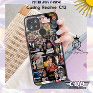 Case Realme C12hp Realme C12 AESTHEBLACK Motif Latest Cute Character Cute Anime Anime Character Soft