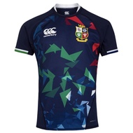 Ready stock British Ireland Training Rugby Ragbi Jersey Blue