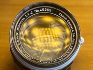Canon 50mm f/1.4 LTM 旁軸鏡頭