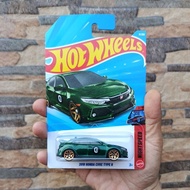 HONDA Hotwheels 2018 Civic Type R C4982-2026F Diecast Plastic Car