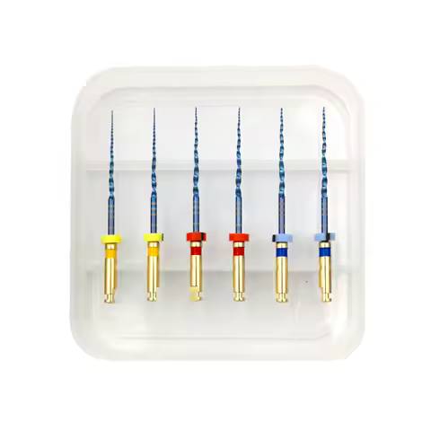 Dental Pro Next Taper Blue Heat Activation X1 X2 X3 NITI Files Endo 6pc/box Engine Use Rotary Files 