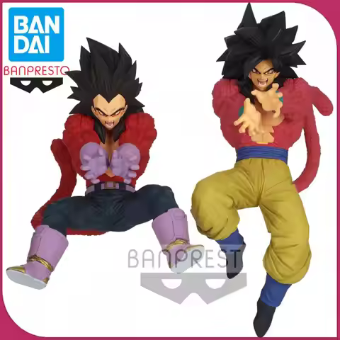 100% BANDAI In Stock Original Dragon Ball GT TAG FIGHTERS Son Goku Vegeta Anime Figures Collection A