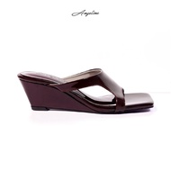Angeline - Felicita Maroon Wedges 5cm | | Women's Wedges | Party Heels | Party Heels