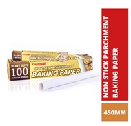 CrystalWrap Non-Stick Baking Paper / Parchment Paper / Cooking Paper 450mm(18") x 100meter