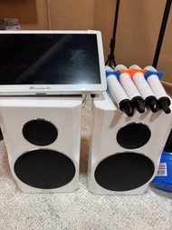 音王點歌機 連喇叭+4支咪 原裝最新版 近全新