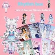 Rhythm Box Dress Up Stickers Parents Rewards Children Early Education Puzzle Focus Creative Toy Stic