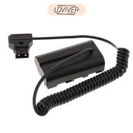 [LOVIVER] MagiDeal to NP-F550 DC Coupler Power Adapter for Monitor Using 550/970