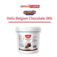 Deliz Belgian Chocolate/Matcha Latte/Italian Hazelnut Chocolate/Peanut Butter Spread | 3KG