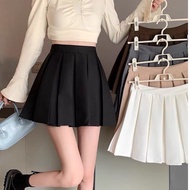 Short female skirt, freesize large back tennis skirt