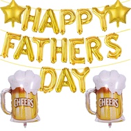 (SG SELLER) Happy Father's Day Decoration Set Happy Fathers Day Balloons Happy Father Day Decoration
