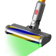Soft Roller Laser Brush Head for Dyson V12 Detect Slim V10 Slim Green Dust