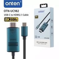 Onten UC982 USB-C to HDMI 2.1 8K 1.8M