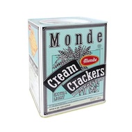 Monde Cream Cracker 1.2 kg - Biskuit Kaleng - Biskuit Monde Kreker