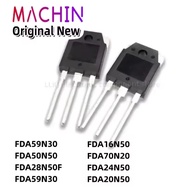 5PCS FDA59N30 FDA50N50 FDA28N50F FDA59N30 FDA16N50 FDA70N20 FDA24N50 FDA20N50 TO3P POWER TRANSISTORS