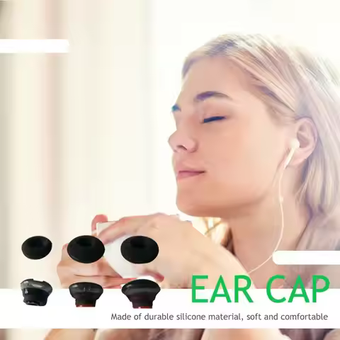 6x Replacement Memory Foam Earplug Ear Tip Earmuffs for Plantronics Voyager 5200