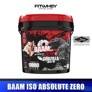 BAAM ISO ABSOLUTE ZERO (8 LB) WHEY PROTEIN ISOLATE เวย์โปรตีนไอโซเลท ไม่มีไขมัน ไม่มีน้ำตาล ดูดซึมไว