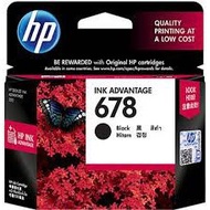 HP 678 BLACK COLOUR INK CARTRIDGE (ORIGINAL) HP678 HP-678