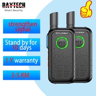 Daytech Walkie Talkie long range UK Plug 16 Channel WT11 Large capacity battery strong single 对讲机