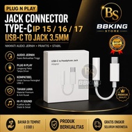 USB-C TO Headphone Converter Jack 3.5mm IP 15/16/17 series Headset Jack Adapter Converter Type-C