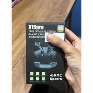 BLUETOOTH EARBUDS X15PRO TRUE WIRELESS STEREO GAMING EARBUDS