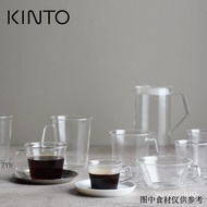 Japan Japan KINTO CAST Series Glass Cup Coffee Cup Tea Cup Beer Drink Ice Tea Milk Cup Follow Gift B