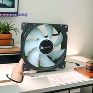 [playground] 1 Piece Case Cooling Fan PC Fan 92mm 12V RGB Color Light Effect Desktopputer Radiator D