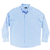 Double Pump Big and Tall Shirts for Men Long Sleeve Button Down Shirts from Size XL(T) to 6XL (T) Co