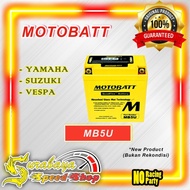 Aki Motor Motobatt Jupiter Z Series Smash Satria R Mio Mb5U