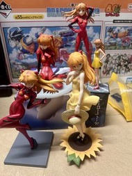 Evangelion Asuka 一番賞 Evangelion 渚薰 真嗣 綾波零明日香 Q版公仔 EVA 13號機 初號機 覺醒 二號機 明日香 渚薰 葛城艦長  B 賞 校服 私服 Asuka 新