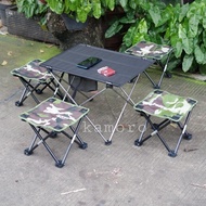 MEJA LIPAT DAN KURSI KOTAK LIPAT OUTDOOR CAMPING 5 IN 1 SET PORTABLE - ARKATAMA SHOP5