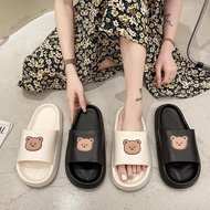 Cute Cartoon Bear Wanita Selipar