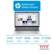 HP 14-ep0135TU/136TU Laptop (Gold/Natural Silver) | Intel i3-N305 | 8GB RAM 512GB SSD | 14.0" FHD | 