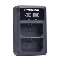 NP-FZ100 NP FZ100 FZ100 LED Dual USB Battery Charger for Sony NP-FZ100 BC-QZ1 Alpha 9 A9 Alpha 9R A9