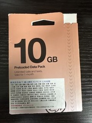 3 英國歐洲電話卡30日10GB