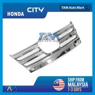 Honda  City  3rd GM2 GM3 (2008-2013) Front Grill Lining Chrome  Fit For City Tam Auto Mart Car Acces