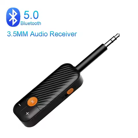 2 In 1 Wireless Bluetooth 5.0 Receiver Transmitter Adapter 3.5mm Jack For Car Music Audio Aux A2dp H