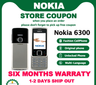 Original For Nokia 6300 Unlocked Mobile Phone Tri-Band Multi-language cheap classical
