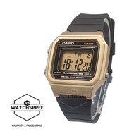 [Watchspree] [K] Casio Standard Digital Black Resin Band Watch W217HM-9A W-217HM-9A