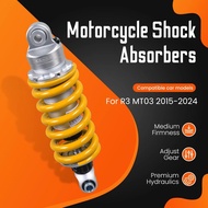 For YAMAHA YZF R3 YZF-R3 / ABS / YZFR25 YZF R25 / MT03 MT-03  Monoshock Rear SuspensionAir Shock Abs
