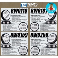 Viral US  Baru US  Temco Kanthal Wire 100 FT  24 Ga &amp; 26 Ga &amp; 28 Ga  Original Ready Stock 