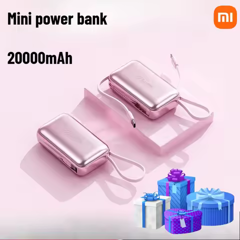 Xiaomi Power Bank 20000mAh Mini Portable Power Bank with Fast Charging External Battery Pack