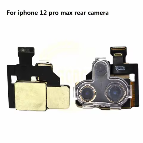 AAA quality for iphone 12 pro max 13 pro max 14 pro max rear camera flex for iphone 12pro max main c