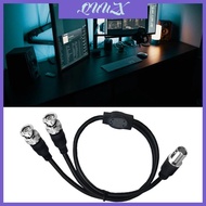QUU 1 6ft 1 in 2 out Coaxial Line Female to Female Male to Female Female to Male BNC 1 to 2 Connecto