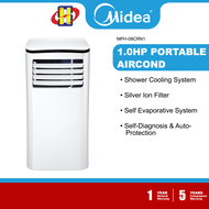 Midea Portable Air Conditioner (1.0HP) Sleep Mode Timer AirCon MPH-09CRN1