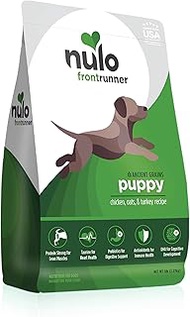 Nulo Frontrunner All Breed Puppy Food, Premium Dry Small Kibble Puppy Food, Ancient Grains Promote Fullness with BC30 Probiotic &amp; DHA to Boost Cognitive Development