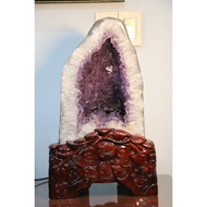 Natural Amethyst Cave Unpolished Shell HTA0003